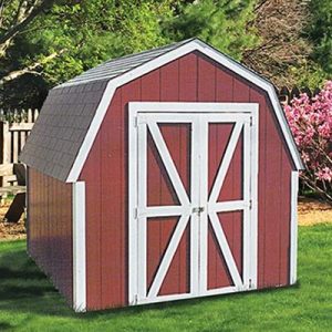 image of storage barn styled like farm barn